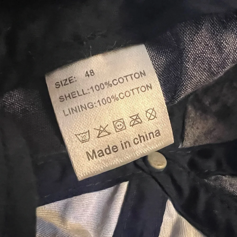 EUC - Toddler Boy Baseball Hat Bundle - Size 48 (12-24 Months), Blue & Charcoal - Picture 4 of 4